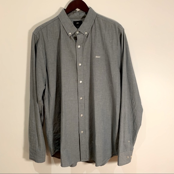 Chemise bleue OBEY - Picture 1 of 3